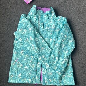 Columbia Teal and Purple Jacket